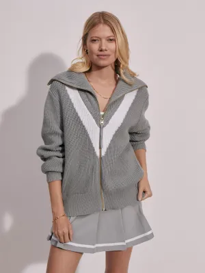 Ada Zip Through Knit
