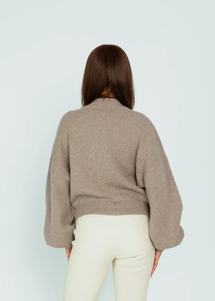 Arma Grey Taupe Cashmere Adriana Sweater
