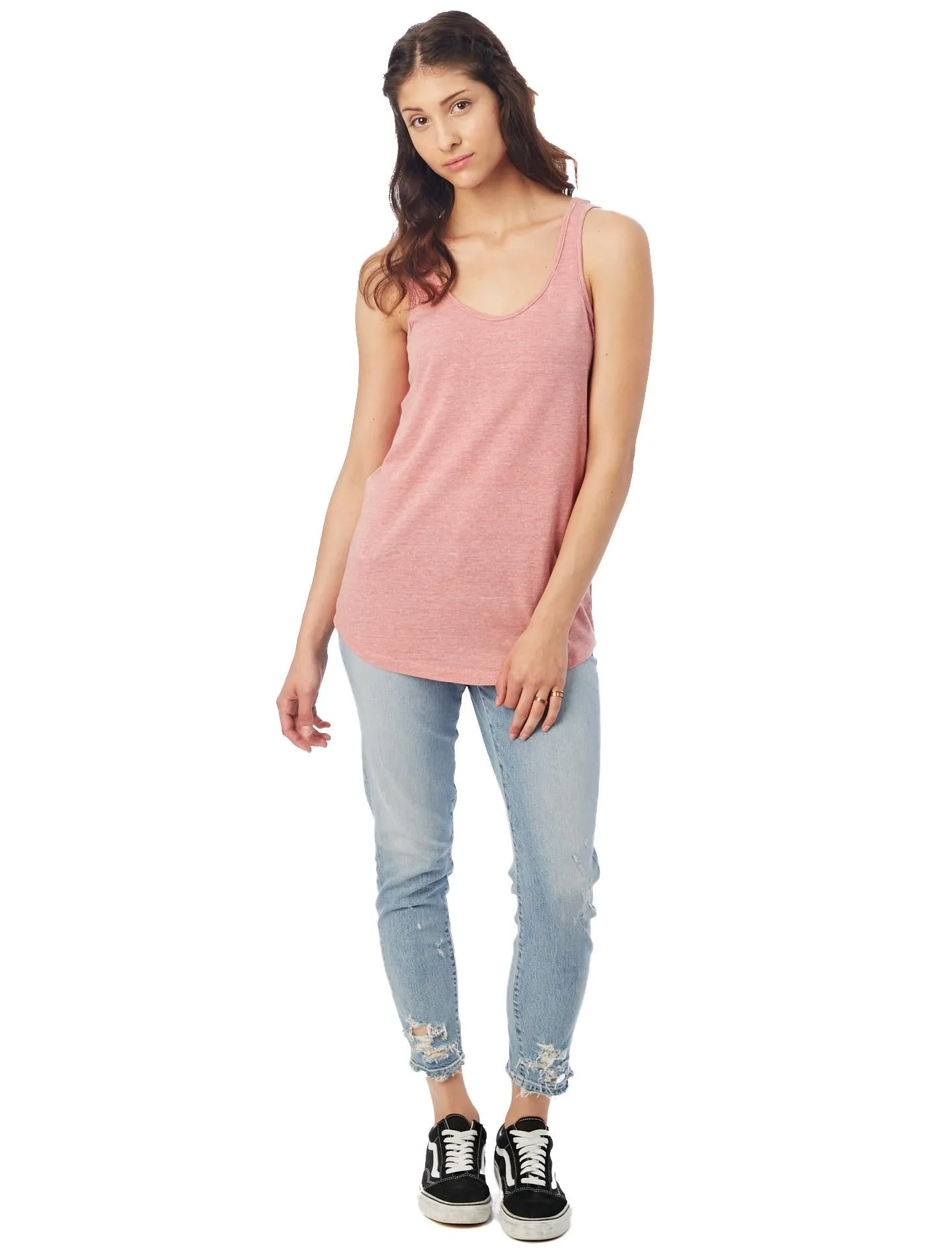 Castaway Tank (Eco Washed Rose)