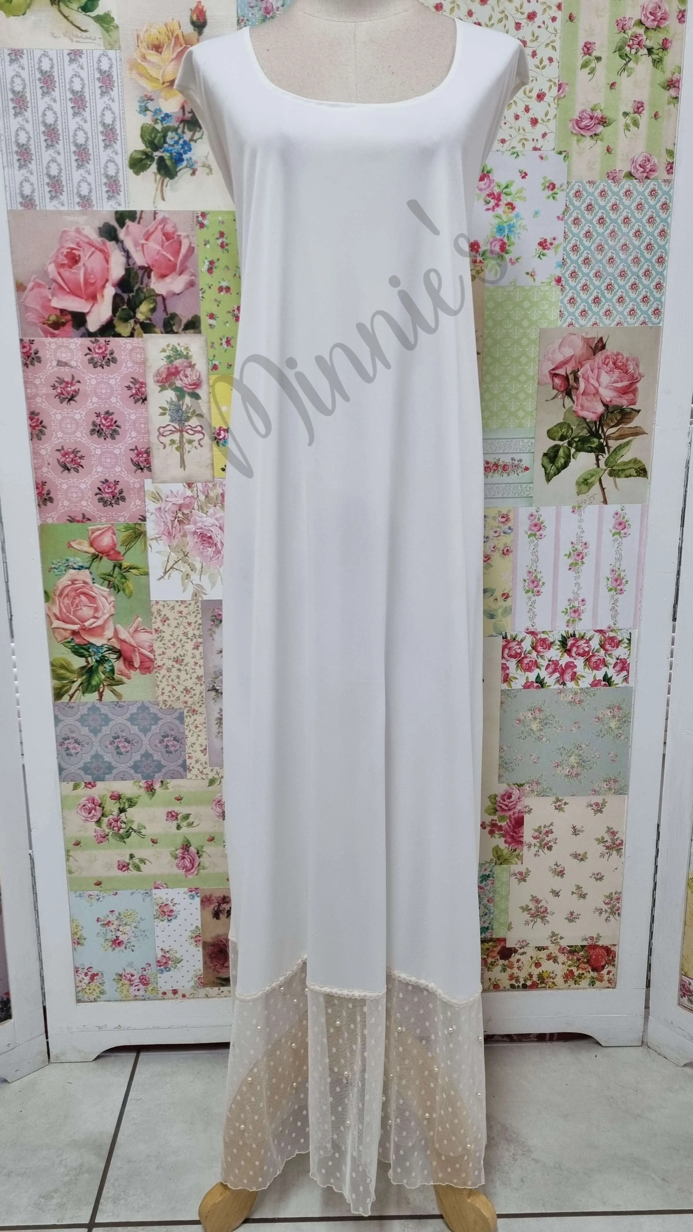 Cream 3-Piece Dress Set MB060
