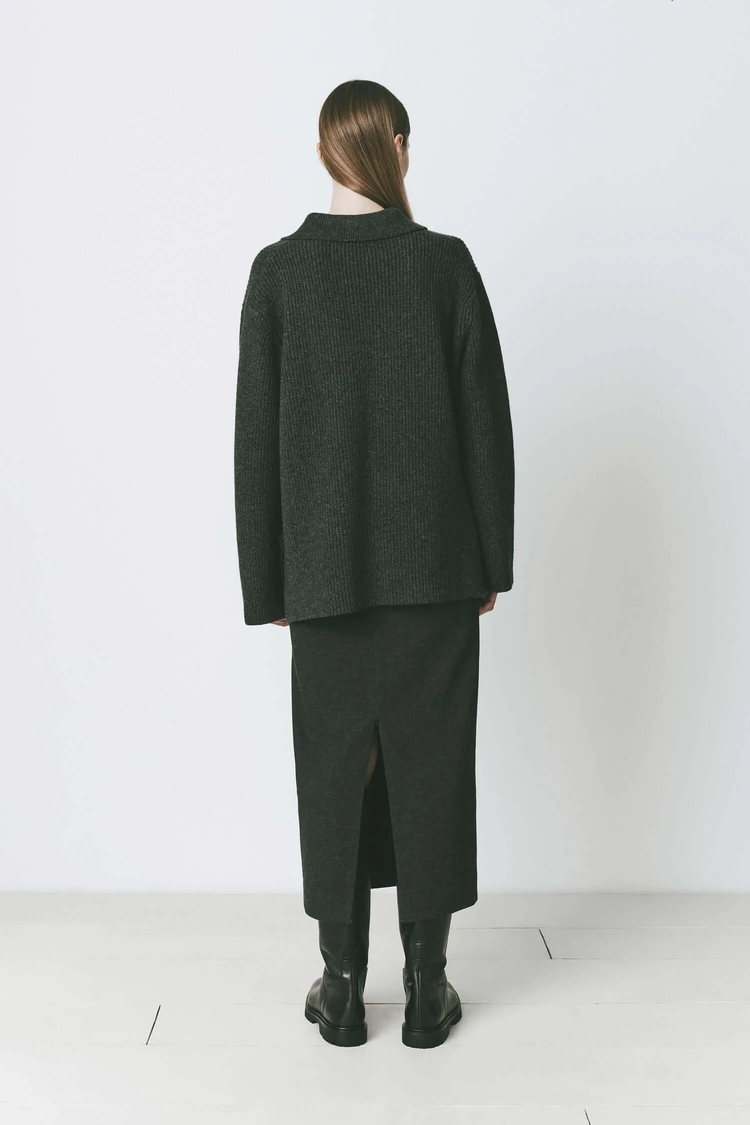 Crmieux Boxy Polo Sweater