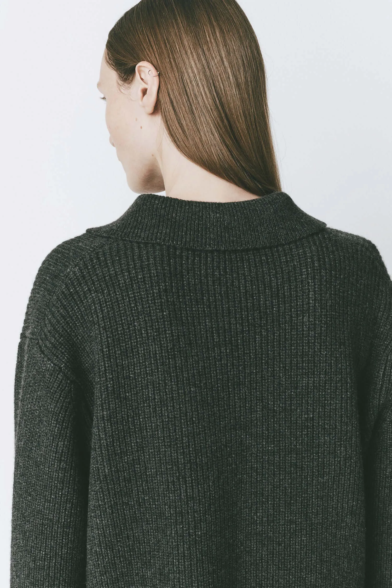 Crmieux Boxy Polo Sweater