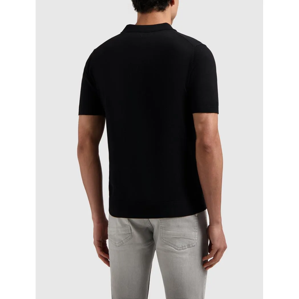 Half-zip Knitwear Polo Black