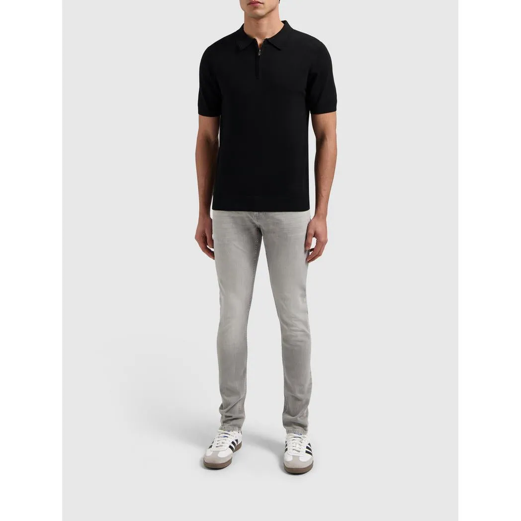 Half-zip Knitwear Polo Black