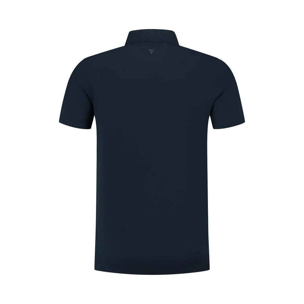 Half-zip Knitwear Polo Navy