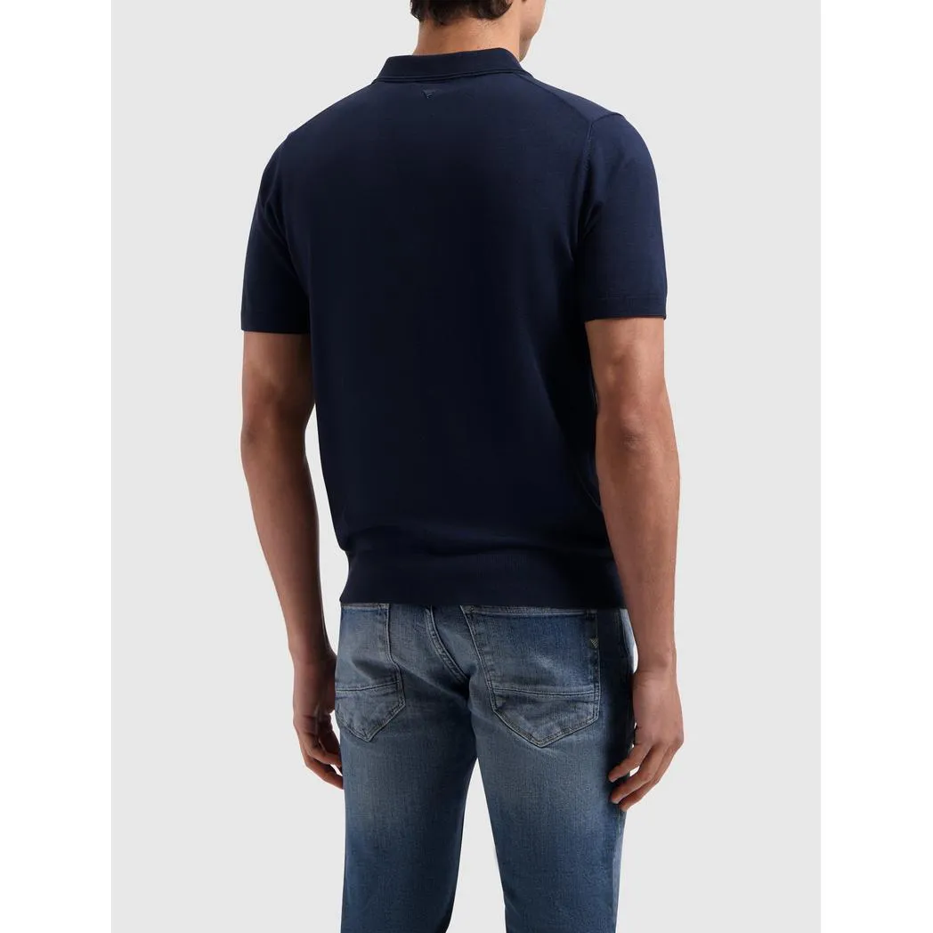 Half-zip Knitwear Polo Navy