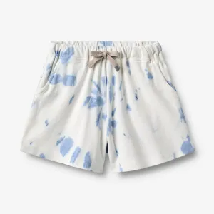 Jersey Shorts Kalle - blue tie dye