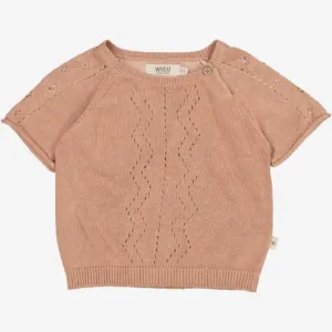 Knit Top Bella | Baby - rose dawn