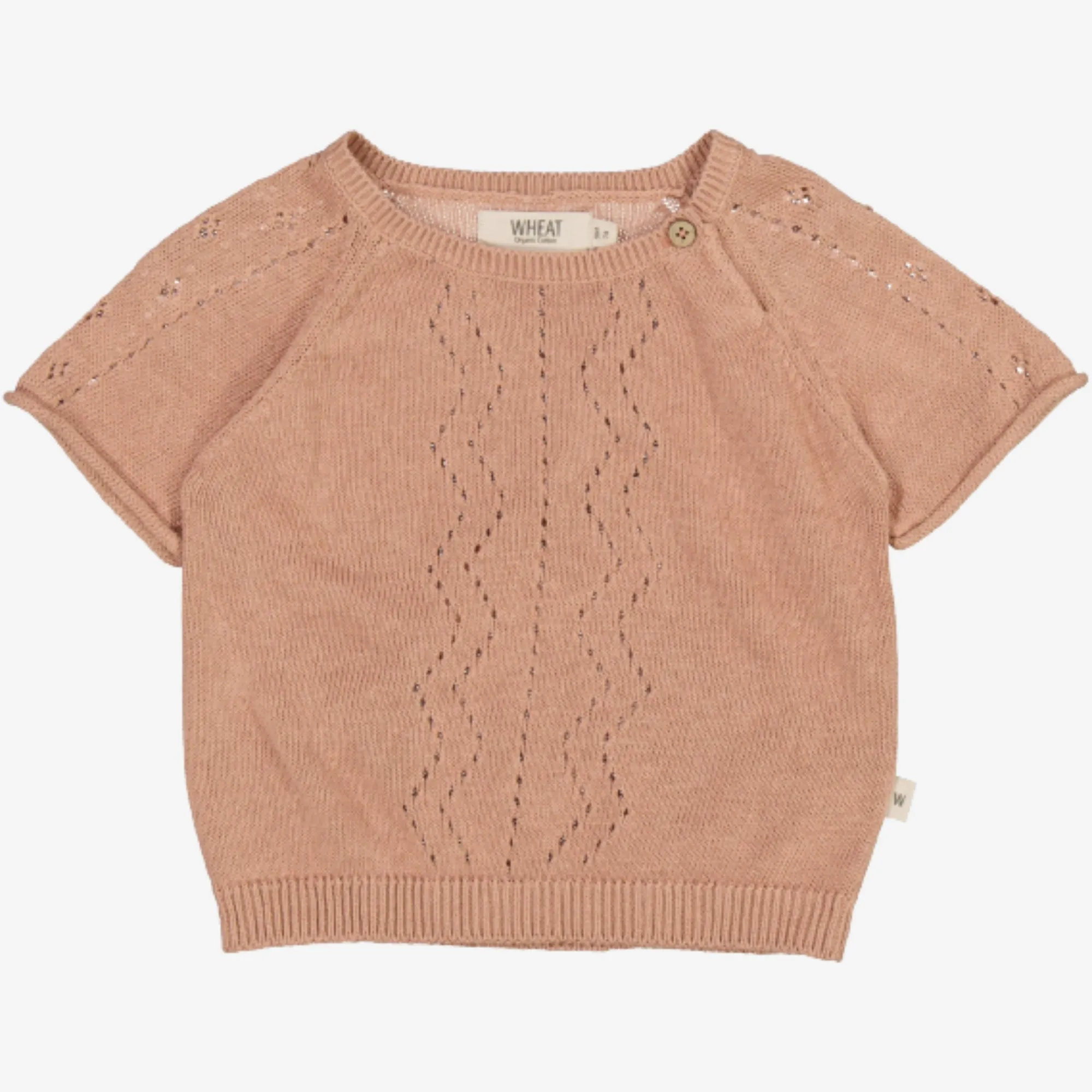 Knit Top Bella | Baby - rose dawn