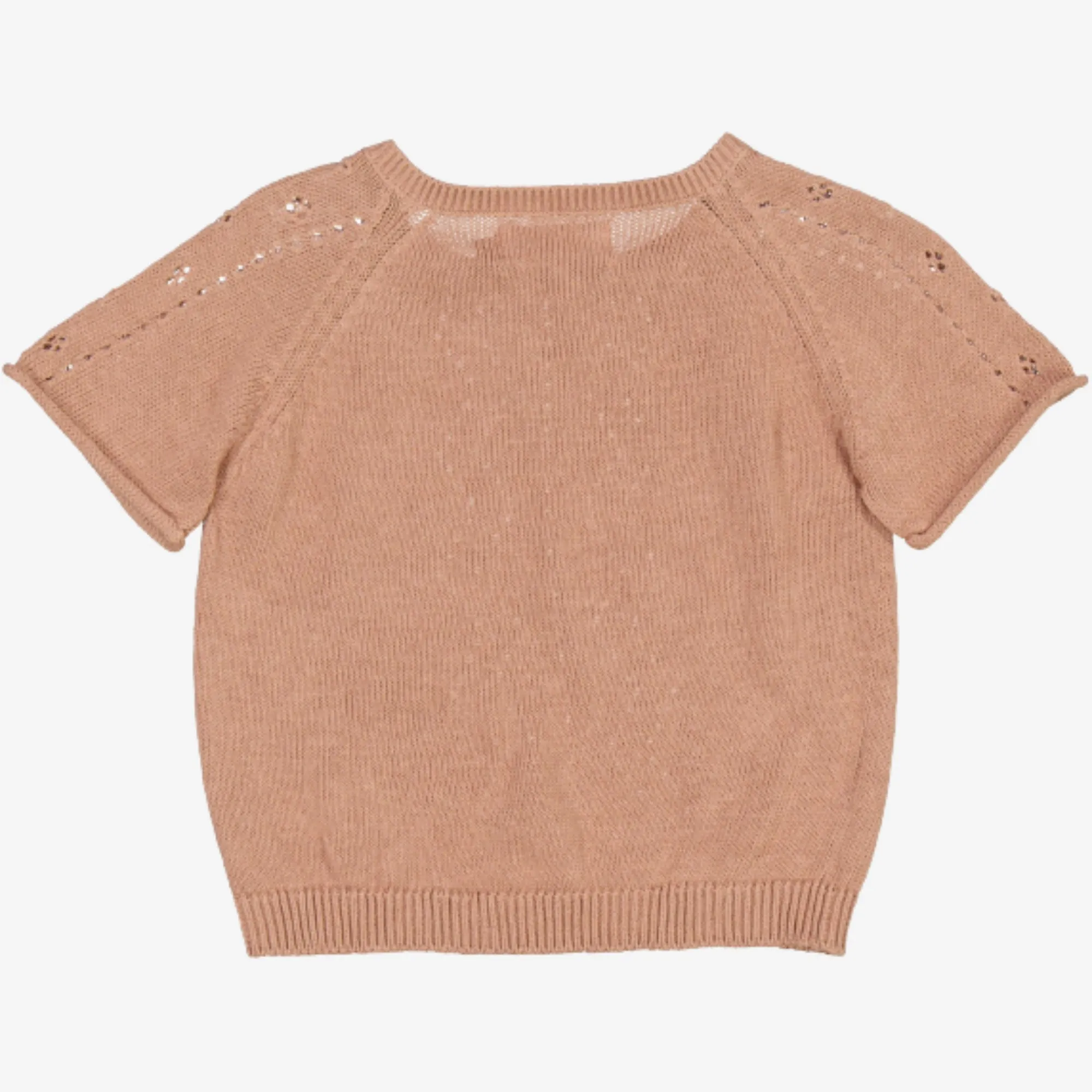 Knit Top Bella | Baby - rose dawn