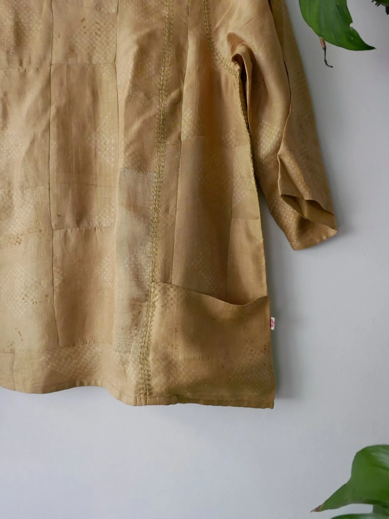 Silk Patch Top