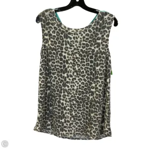 Tank Top By Bibi In Animal Print, Size: L