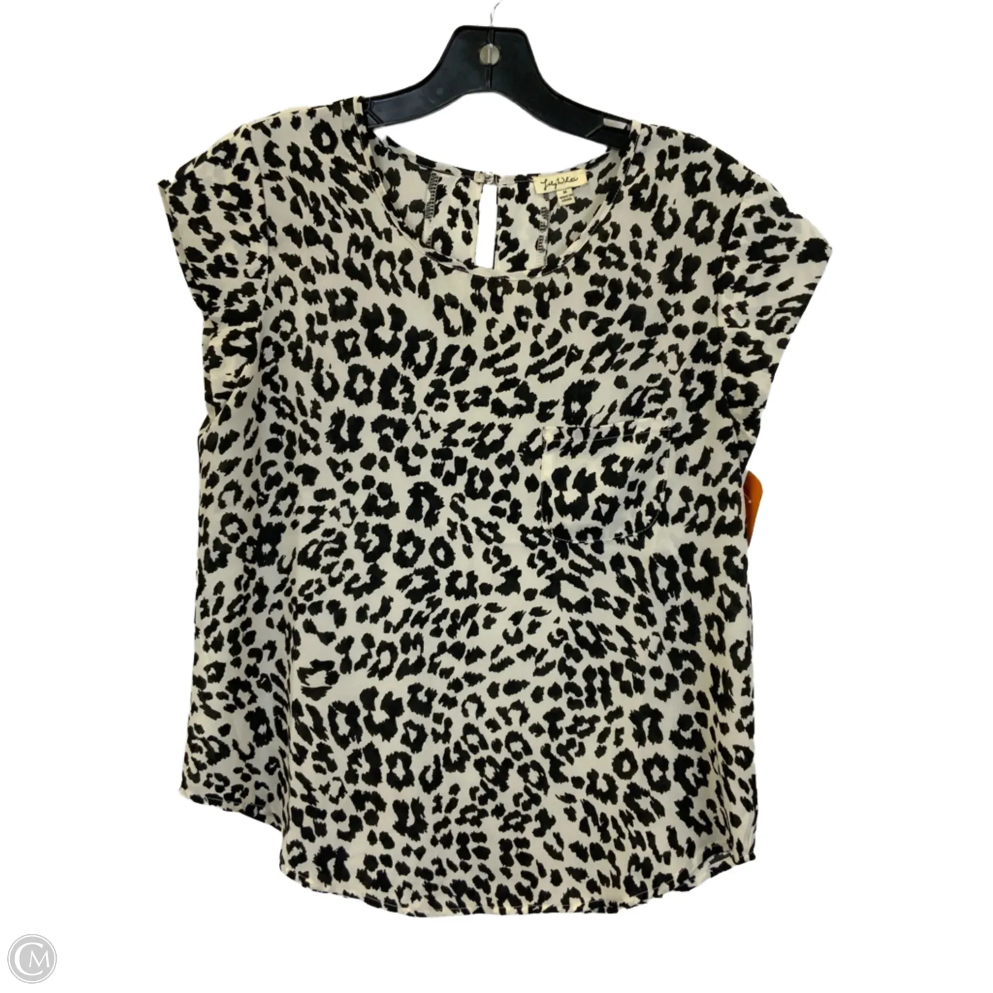 Top Sleeveless By Lily White In Animal Print, Size: M